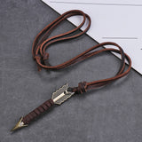 Piercing Light Arrow Necklace