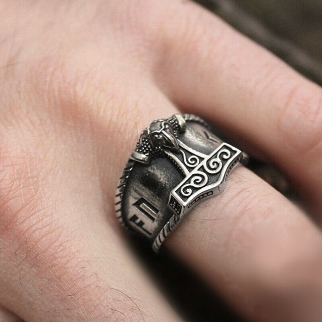 Sons of Odin v2.0 Stainless Steel Ring