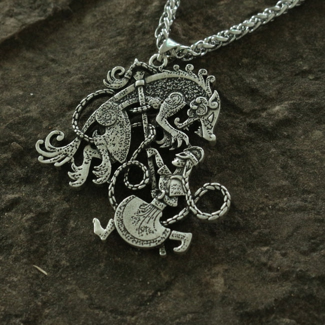 The Beast Vanquished Necklace