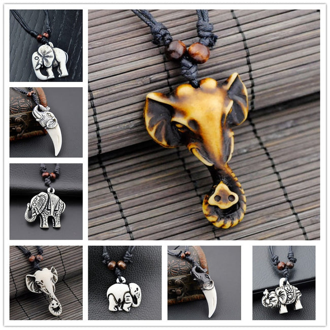 Elephant Memories Pendant Necklaces