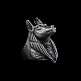 Anubis Stainless Steel Ring