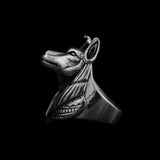 Anubis Stainless Steel Ring