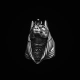 Anubis Stainless Steel Ring