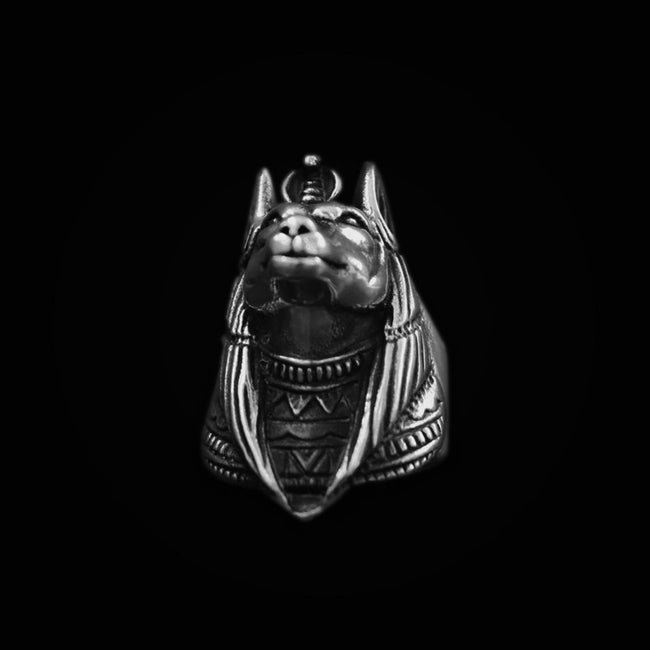 Anubis Stainless Steel Ring