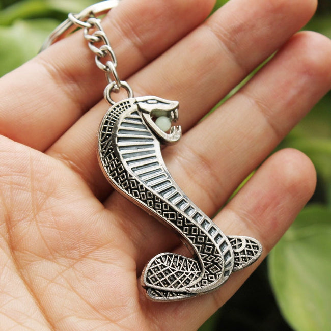 Egyptian Cobra Glow in the Dark Keychain