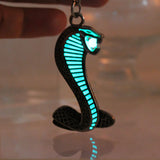 Egyptian Cobra Glow in the Dark Keychain
