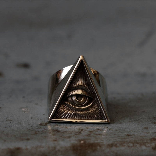 Masonic Eye Ring