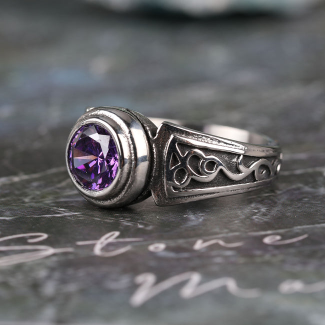 Amethystian Splendor Rings