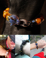 Panthera Elite™ Men's Stone Bead Bracelet