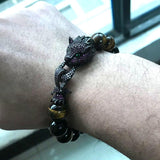 Panthera Elite™ Men's Stone Bead Bracelet