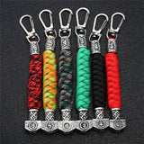 Viking Rune Paracord Keychains