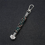 Viking Rune Paracord Keychains