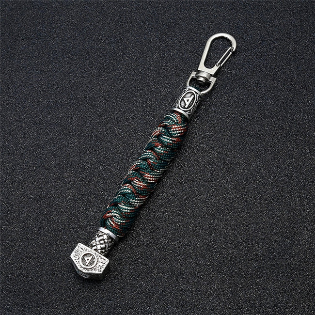 Viking Rune Paracord Keychains