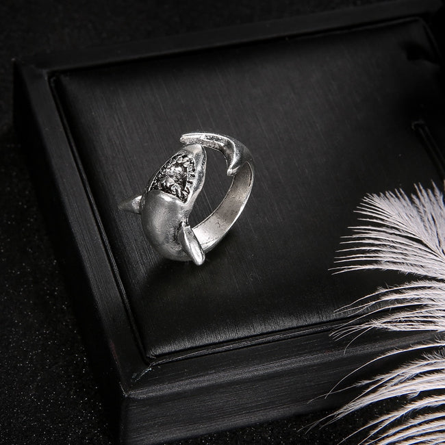 Dual Shark Ring Set