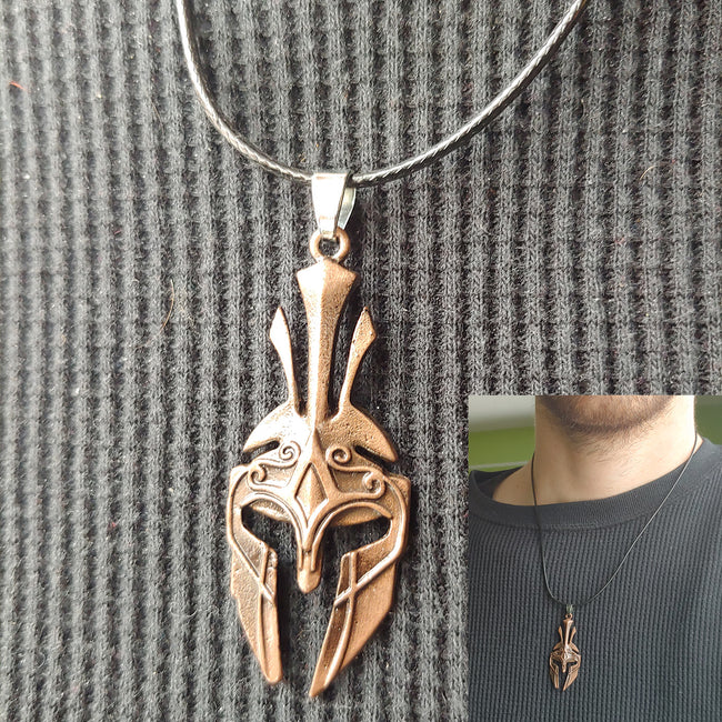 Spartan Warrior Necklace & Keychain