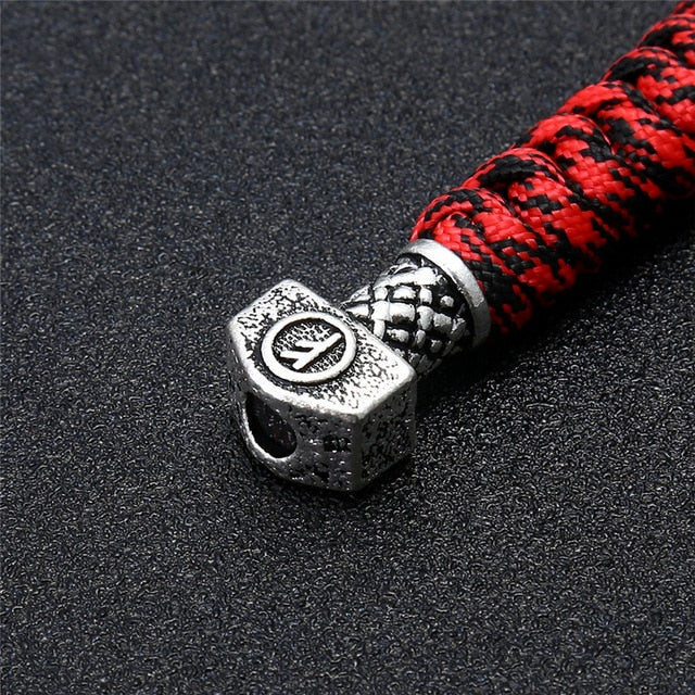 Viking Rune Paracord Keychains