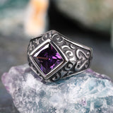 Amethystian Splendor Rings