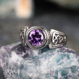 Amethystian Splendor Rings