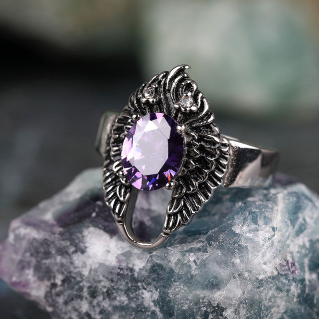 Amethystian Splendor Rings