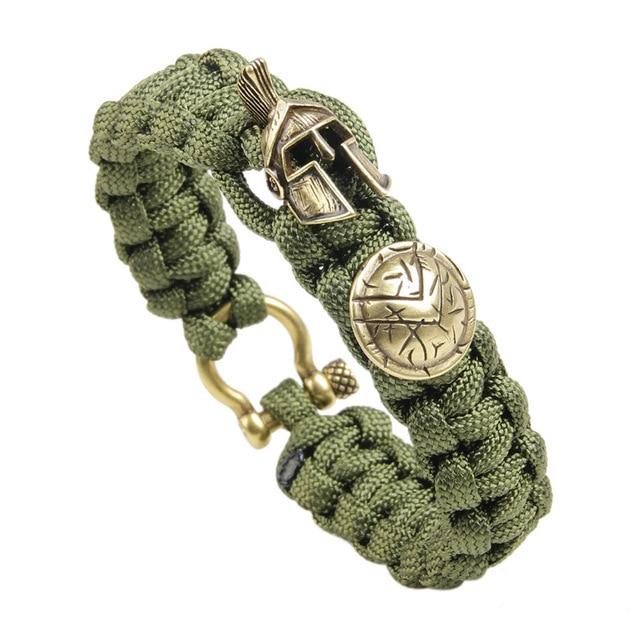 The Spartan Paracord Survival Bracelet