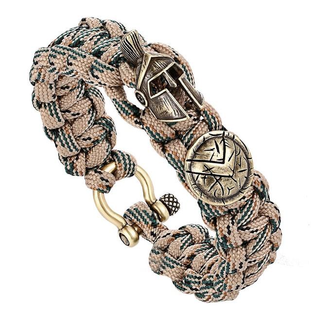 The Spartan Paracord Survival Bracelet