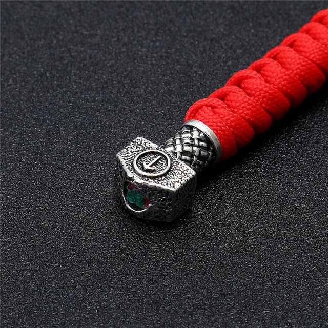 Viking Rune Paracord Keychains