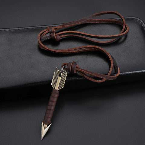 Piercing Light Arrow Necklace