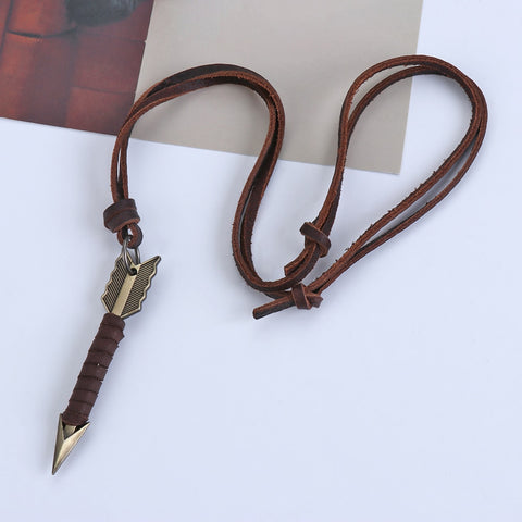 Piercing Light Arrow Necklace