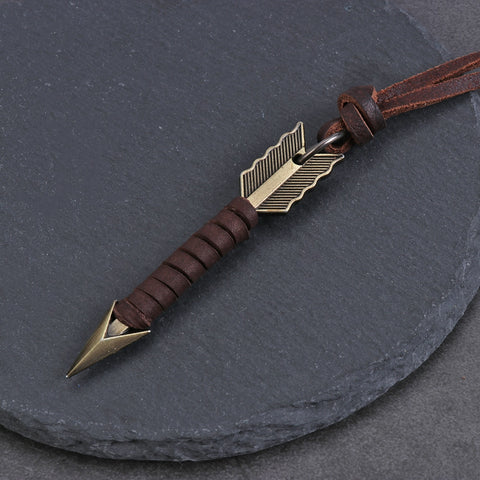 Piercing Light Arrow Necklace