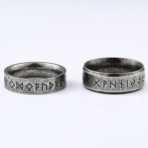 Runes of the Storm Ring [Stainless Steel]