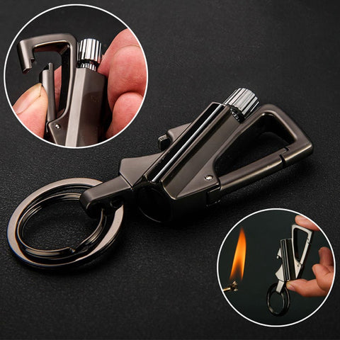 Luxury Trench Lighter Keychain