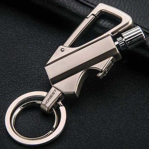 Luxury Trench Lighter Keychain