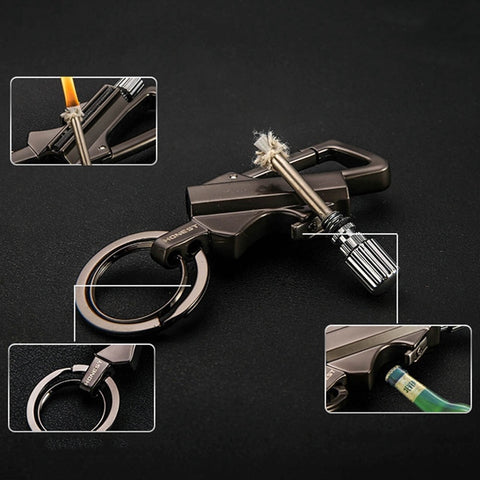 Luxury Trench Lighter Keychain