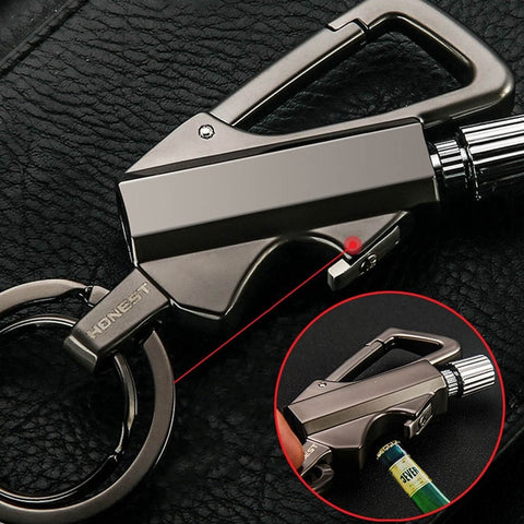 Luxury Trench Lighter Keychain