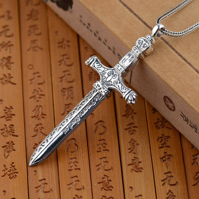 Silver Dagger Necklace, Jewelry Lovers Beware - Etsy