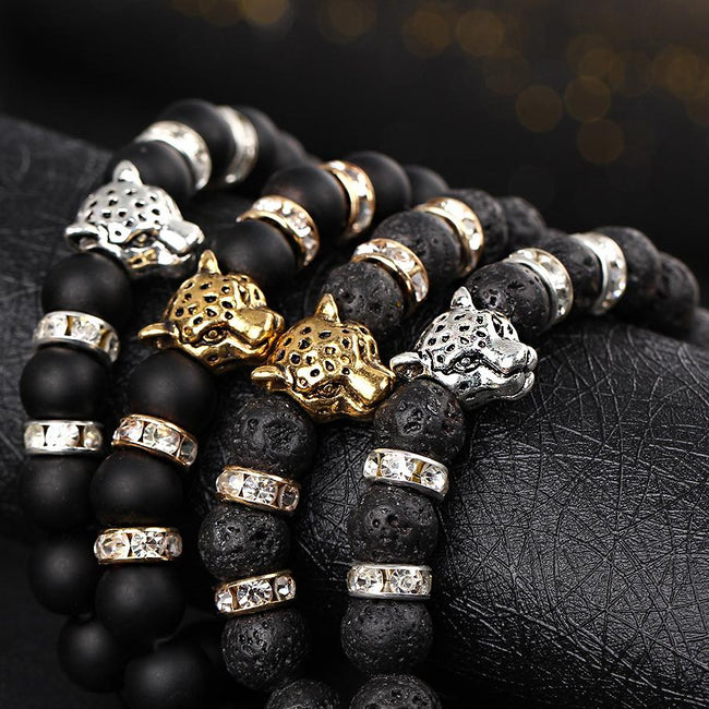Stone Bead Bracelets Handmade from Lucky Stones. Bracelet from Dark Beads  Stock Image - Image of nature, stones: 142229455