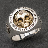 Skull of Faith Ring [Stainless Steel]