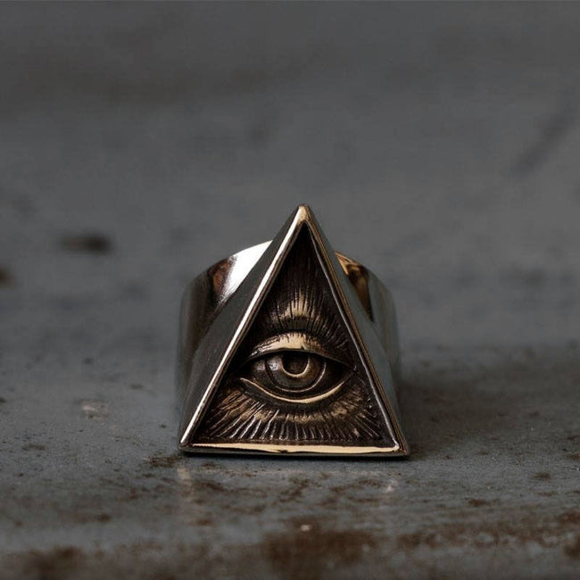 Masonic Eye Ring
