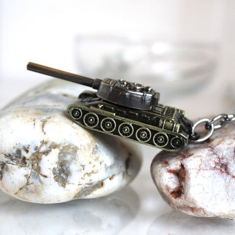 Honor To Serve Tank Keychain