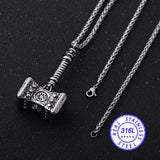 Hammer of Thor Mjolnir Necklace