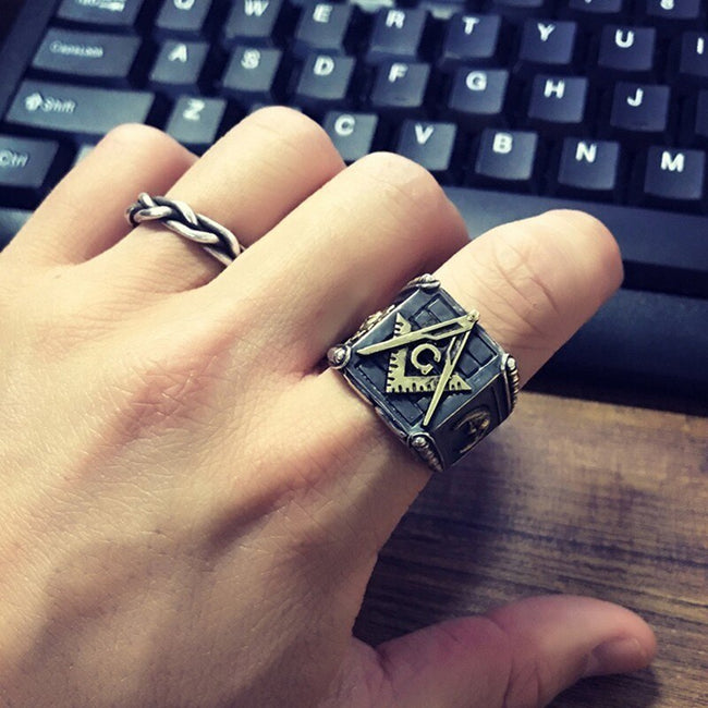 Master Mason's Ring [925 Silver]