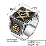 Master Mason's Ring [925 Silver]