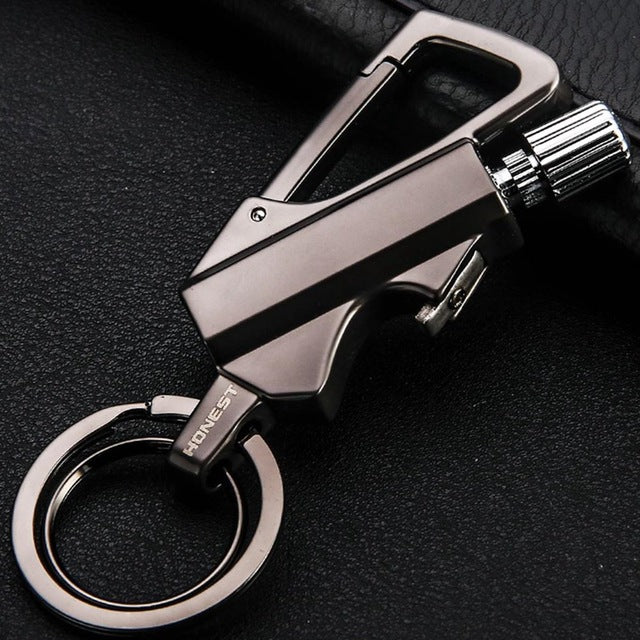 Luxury Trench Lighter Keychain